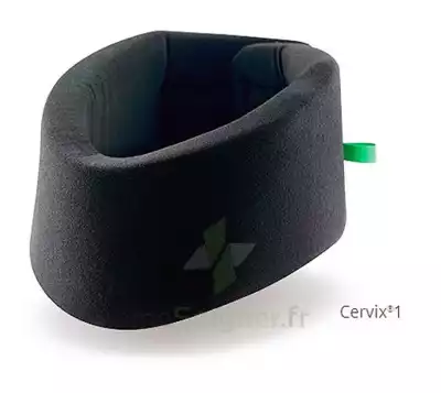 Cervix 1 Collier Cervical Souple Noir/vert H11cm T2 à VERNOUX EN VIVARAIS