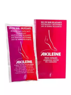 Akileine Soins Rouges Sels De Bain DÉlassant 2sach/150g à VERNOUX EN VIVARAIS