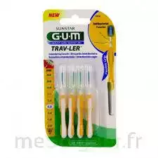 Gum Trav - Ler, 1,3 Mm, Manche Jaune , Blister 4 à VERNOUX EN VIVARAIS